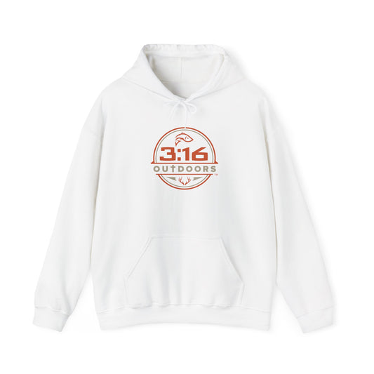 316 Round Logo Christian Motivational Hoodie