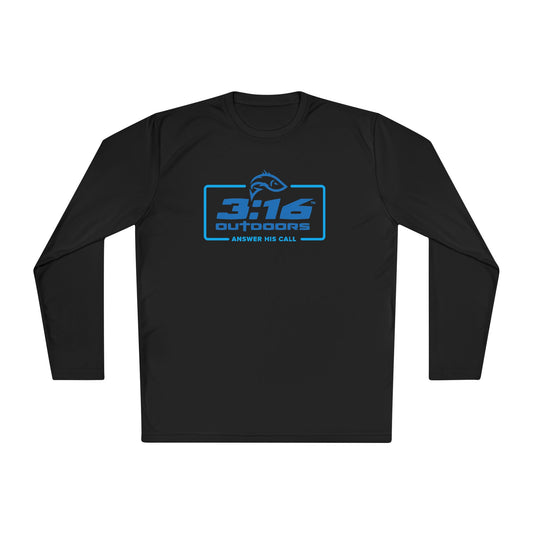 3:16 Answer His Call Fishing Performance Long Sleeve Tee