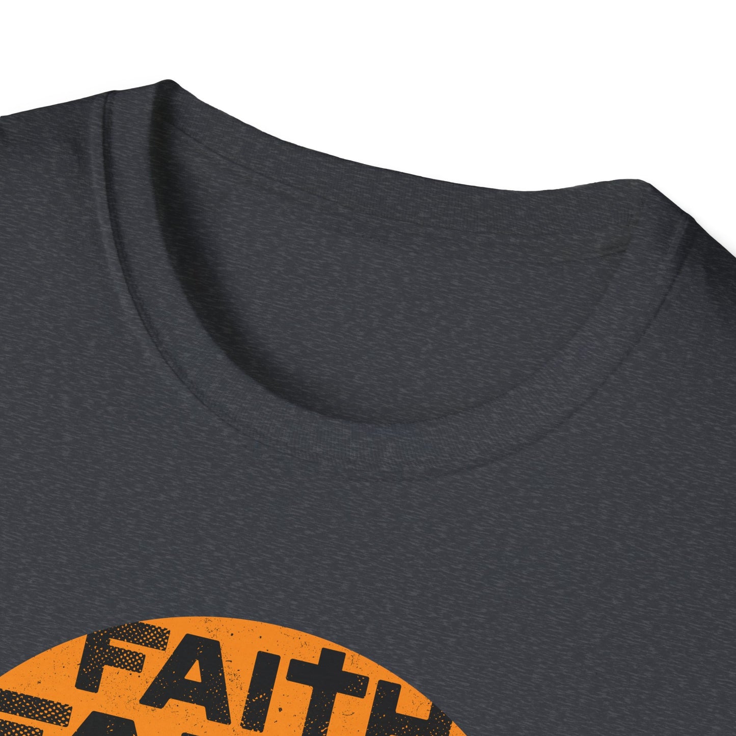Faith Family Fishing T-Shirt | Unisex Softstyle Tee | Perfect for Christian Outdoor Lovers