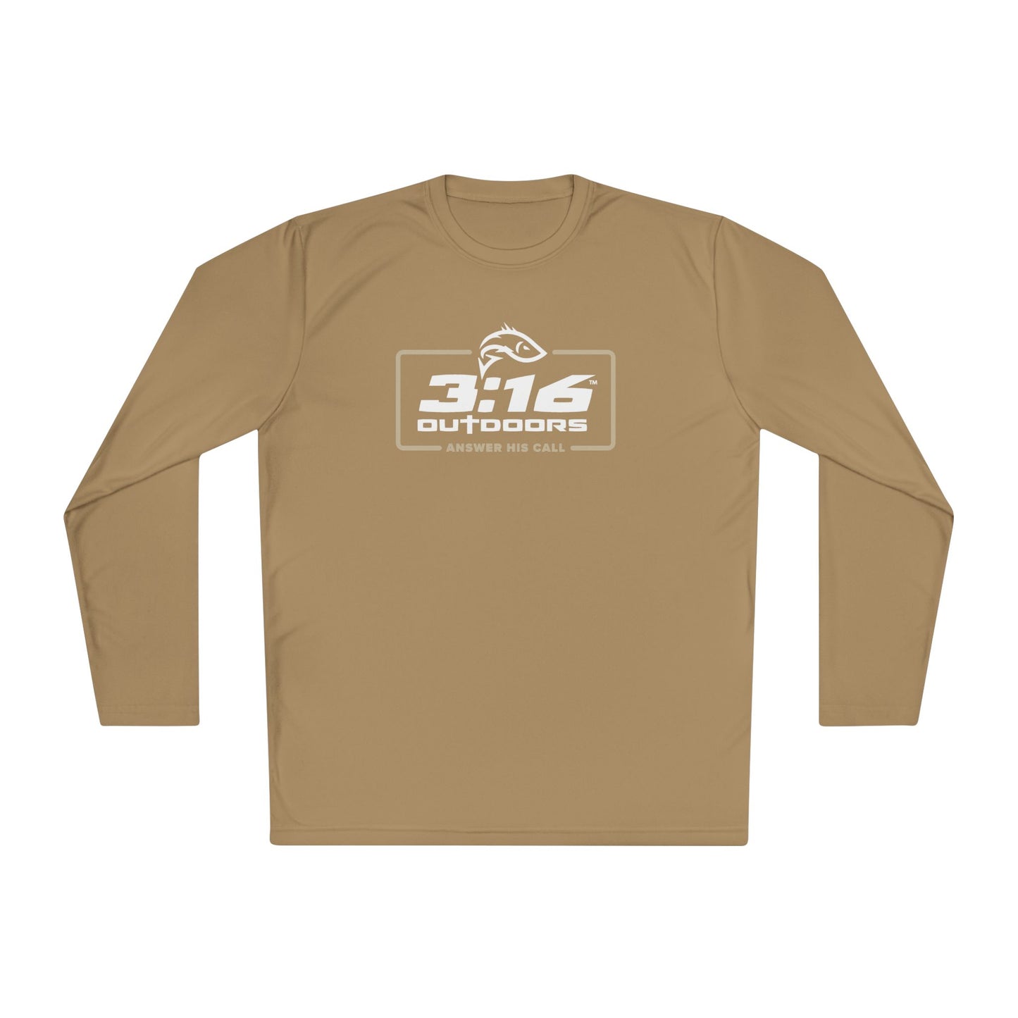3:16 Answer His Call Fishing Performance Long Sleeve Tee