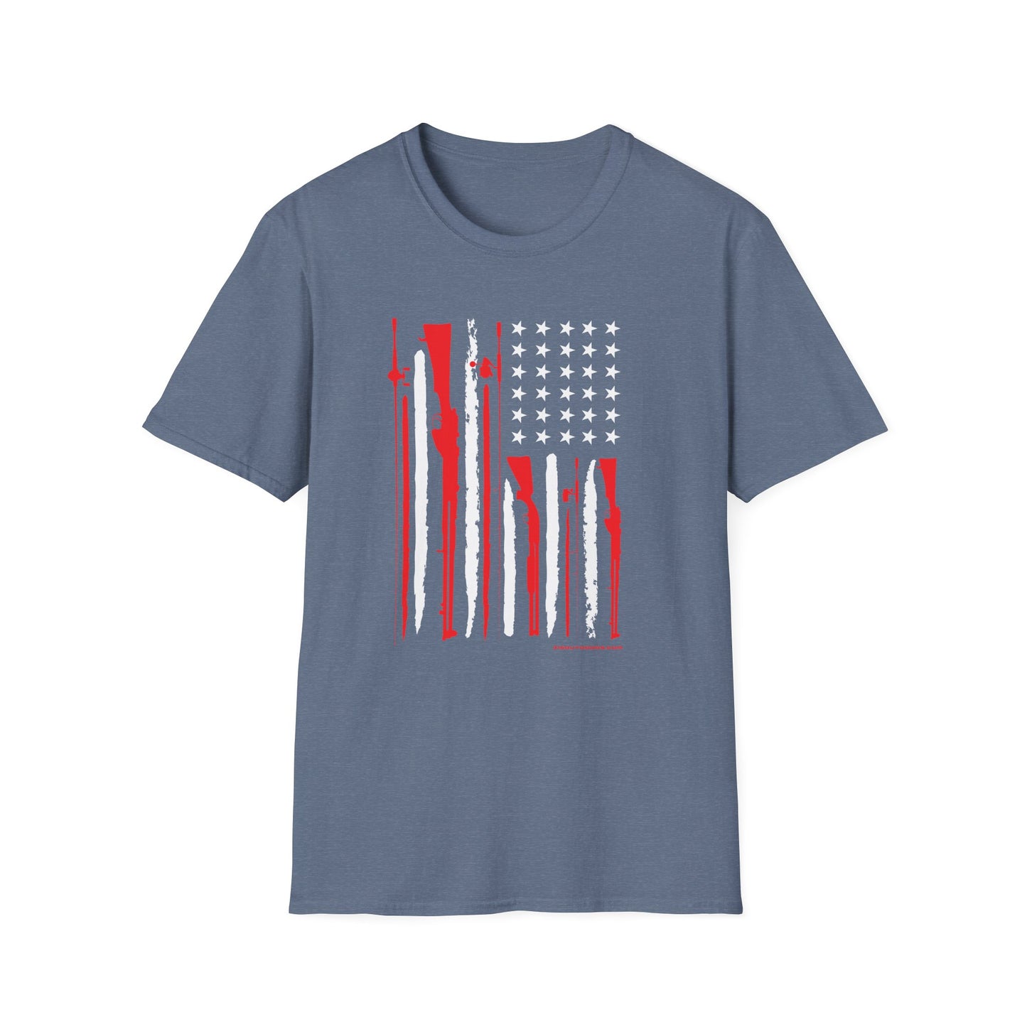 Patriotic USA Hunting and Fishing T-Shirt