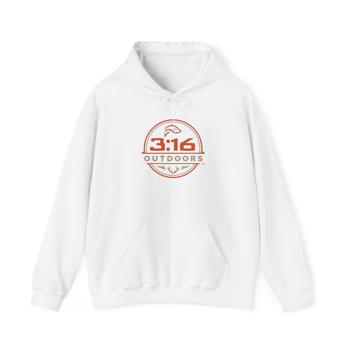 316 Round Logo Christian Motivational Hoodie