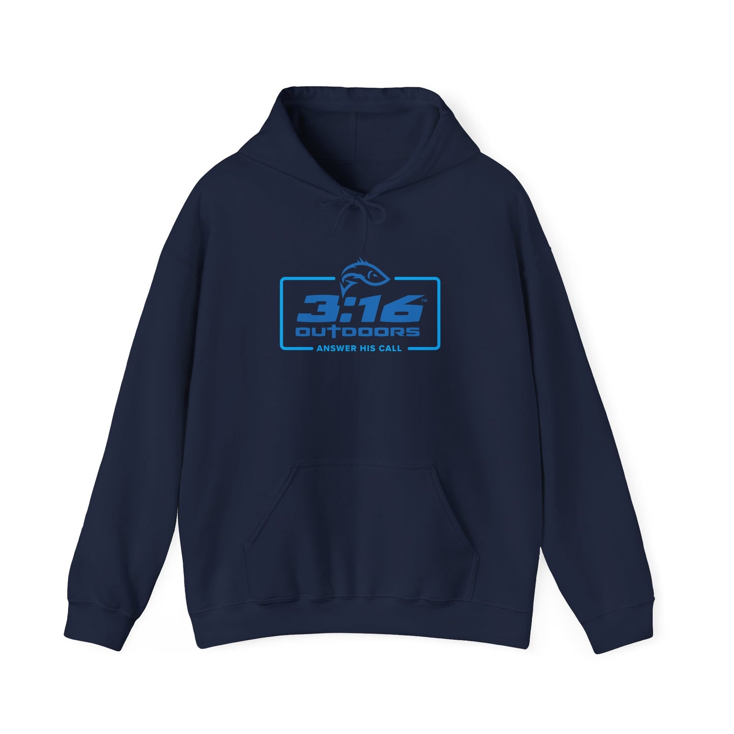 316 Fish Christian Motivational Hoodie
