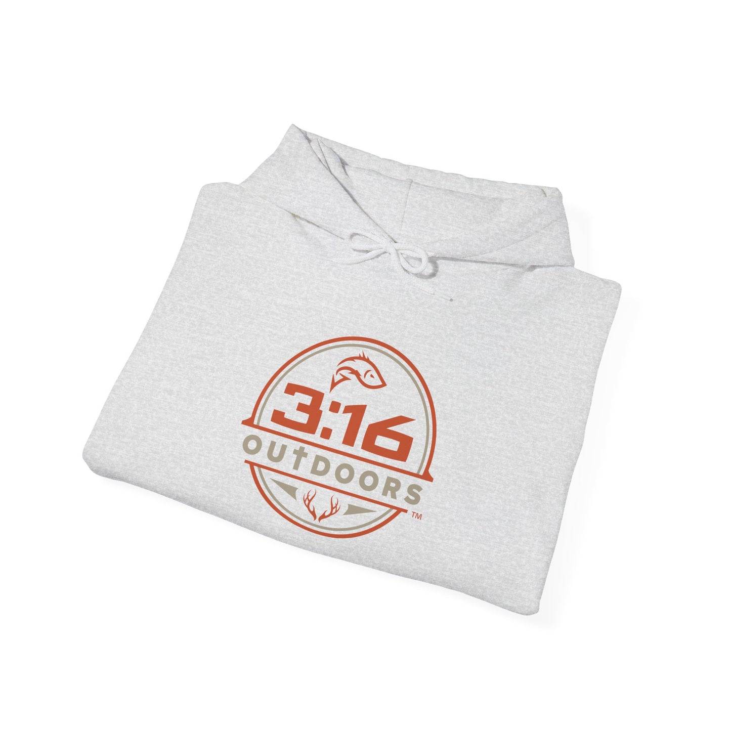 316 Round Logo Christian Motivational Hoodie