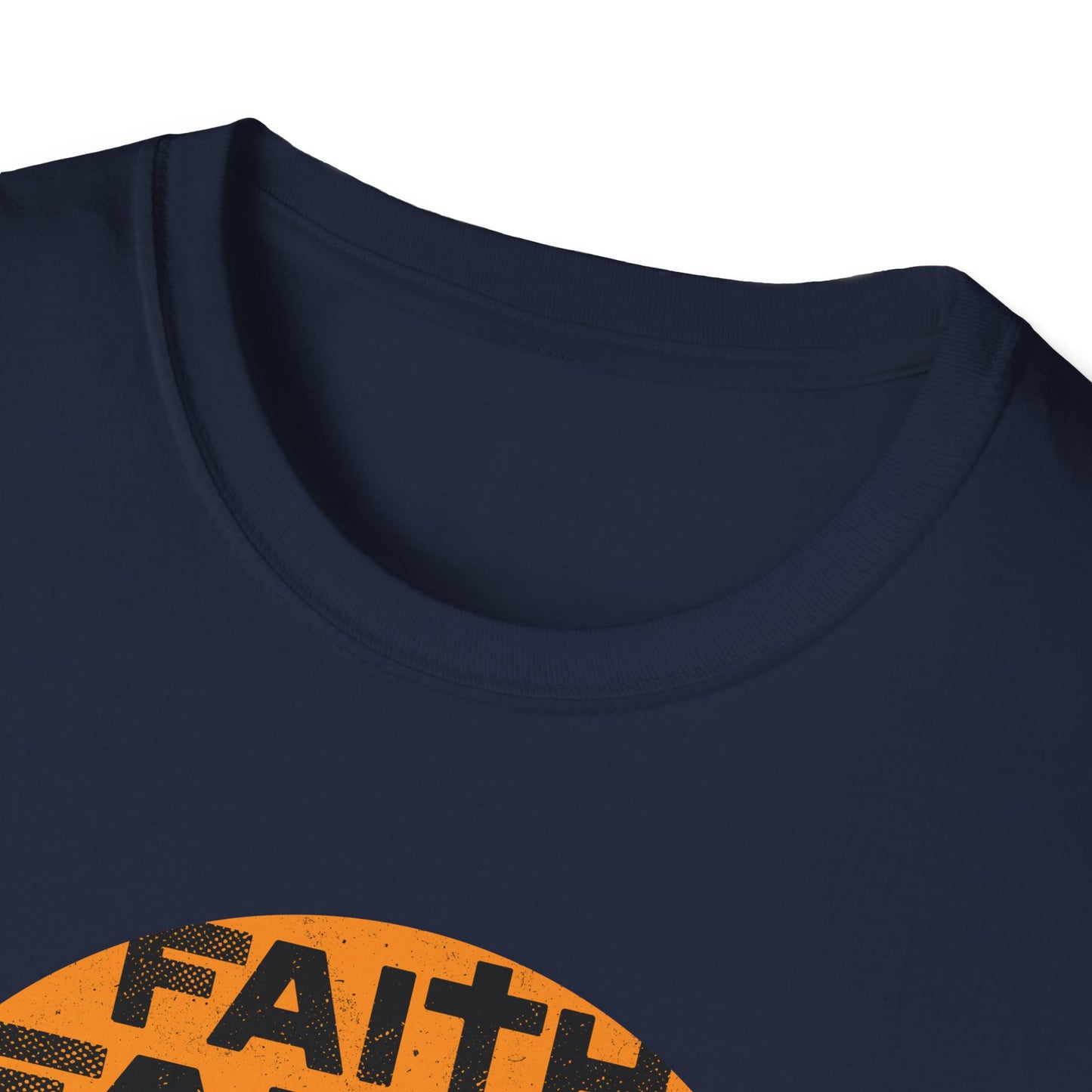 Faith Family Fishing T-Shirt | Unisex Softstyle Tee | Perfect for Christian Outdoor Lovers