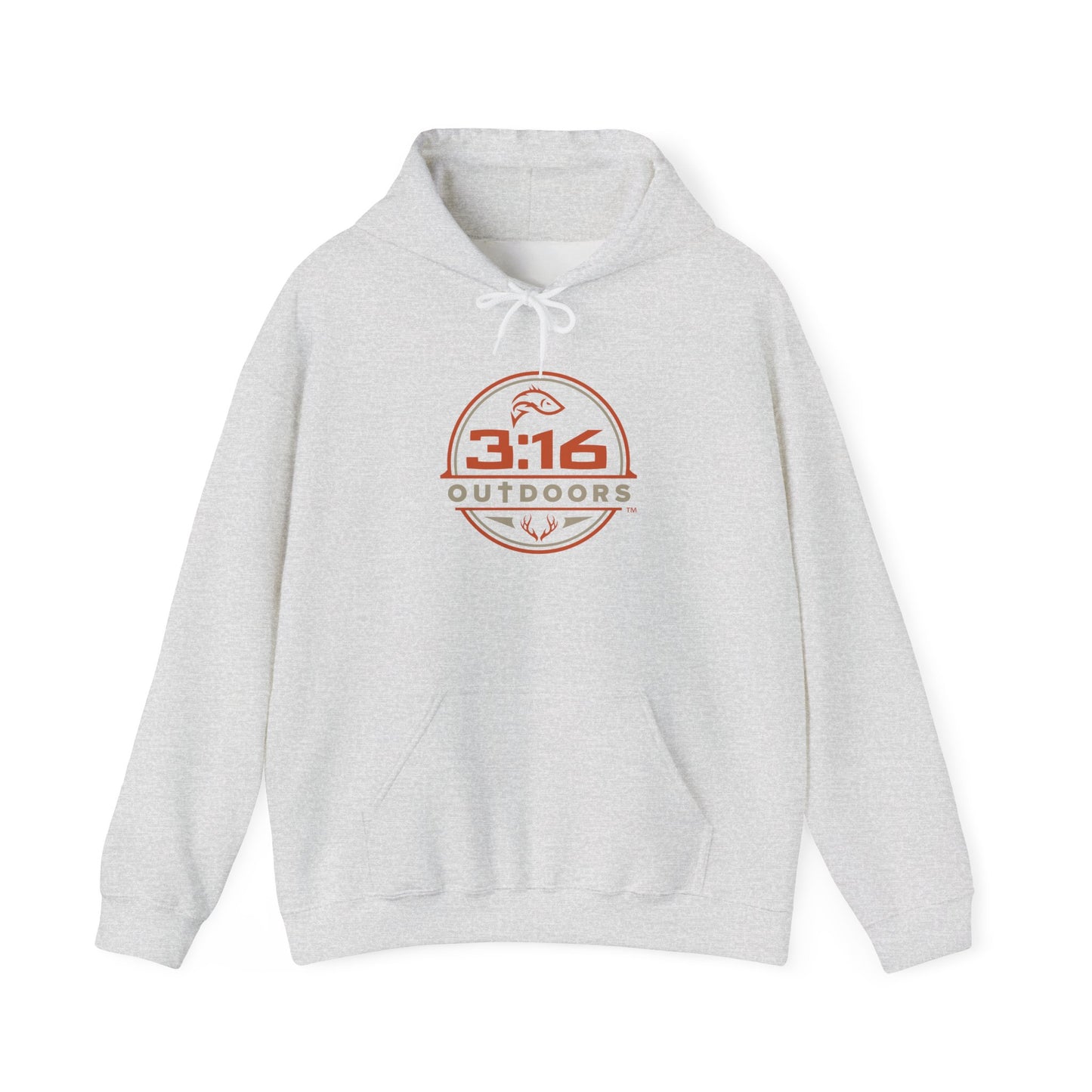 316 Round Logo Christian Motivational Hoodie