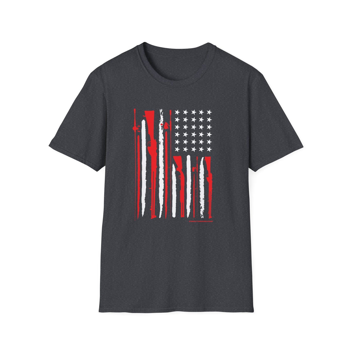 Patriotic USA Hunting and Fishing T-Shirt