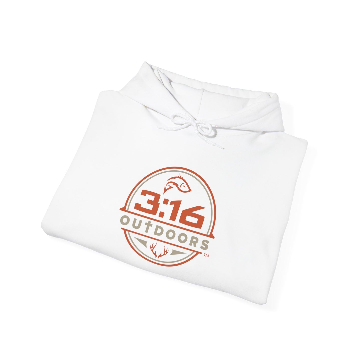 316 Round Logo Christian Motivational Hoodie